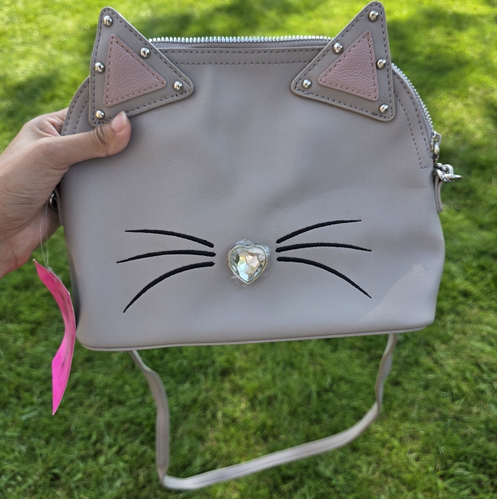 Betsey Johnson Cat Crossbody Bag